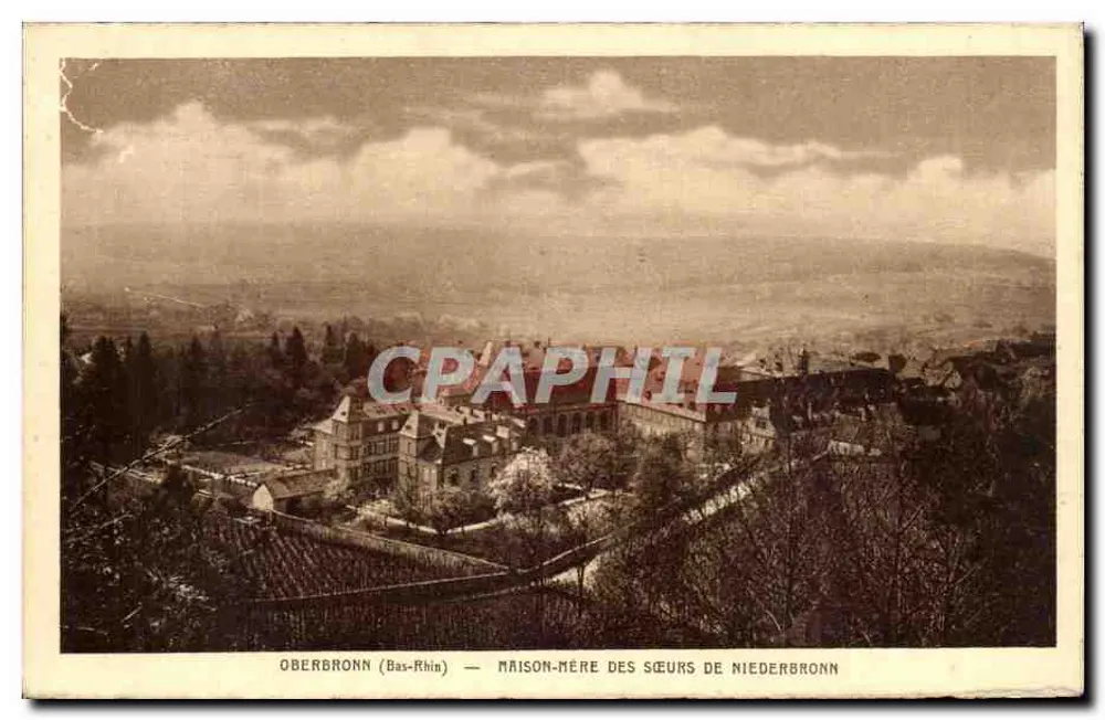 Oberbronn (Bas-Rhin) — Mutterhaus der Schwestern von Niederbronn - Vorderseite