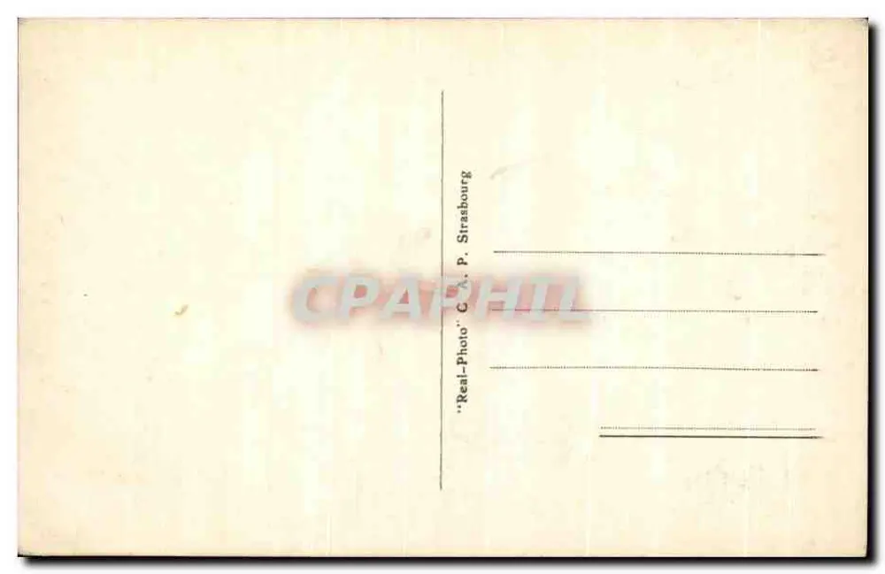 Straßburg — Die Rheinbrücken — Blick Richtung Kehl — C.A.P. Nr. 163 - Rückseite