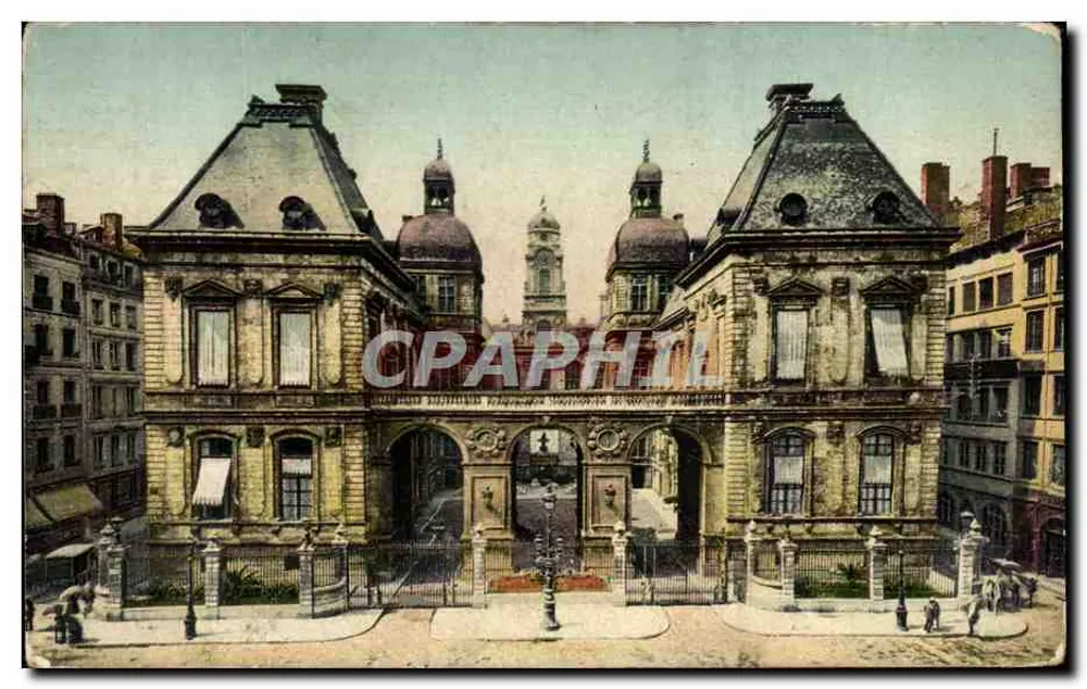 Place de la Comédie — Fassade des Rathauses — Verleger J.O.A. n°128 - Vorderseite