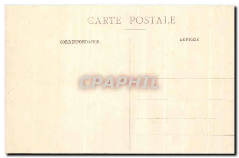 La Grande-Trappe, nahe Mortagne (Orne) — Der Turm, die Klausur und das Hotel — Collection G.T. n°6 - Rückseite