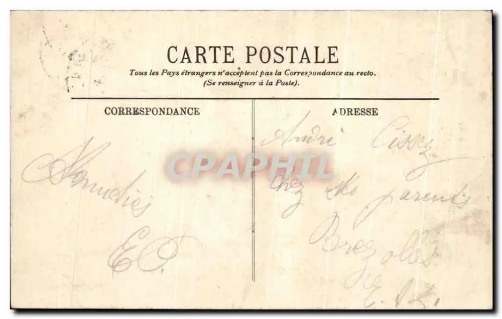 Paris — Notre-Dame e o Ponte — LL. — n°128 - Verso
