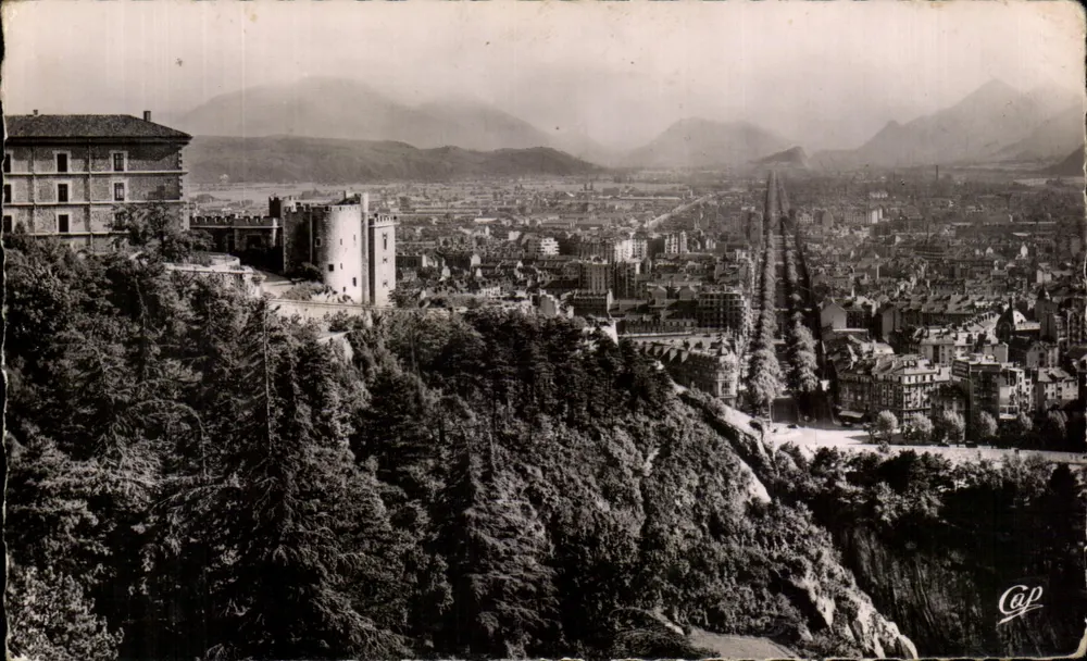 Grenoble — O Forte Rabot — editor Réal-Photo, n°40 - Frente