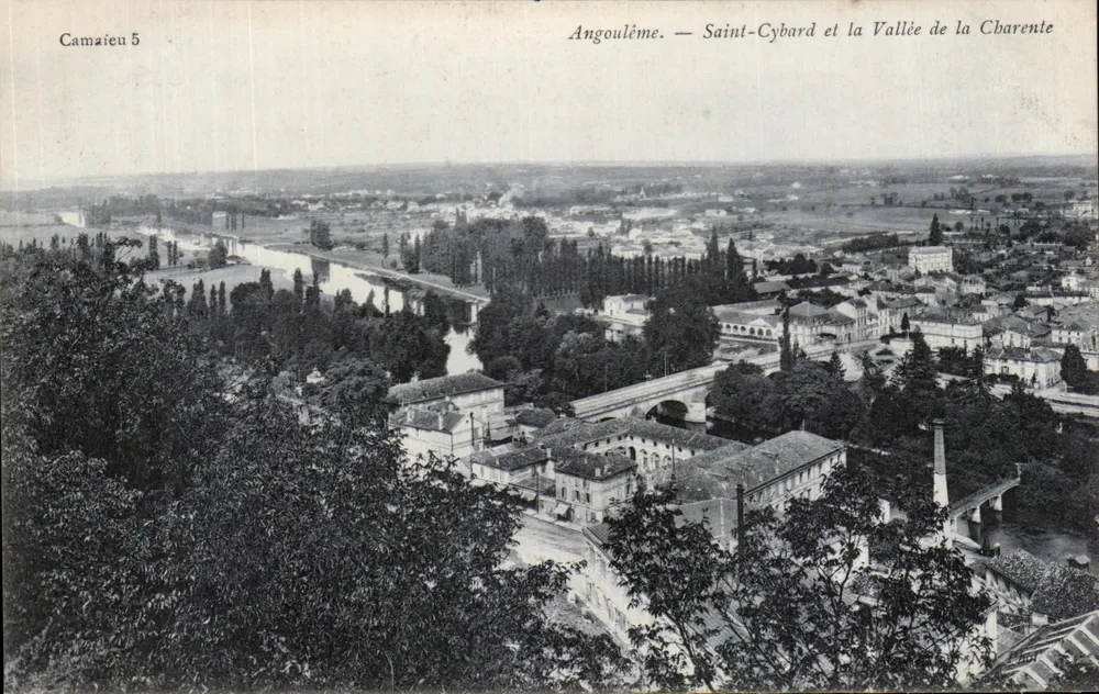 Angoulême — Saint-Cybard und das Tal der Charente — Camaieu 5 - Vorderseite