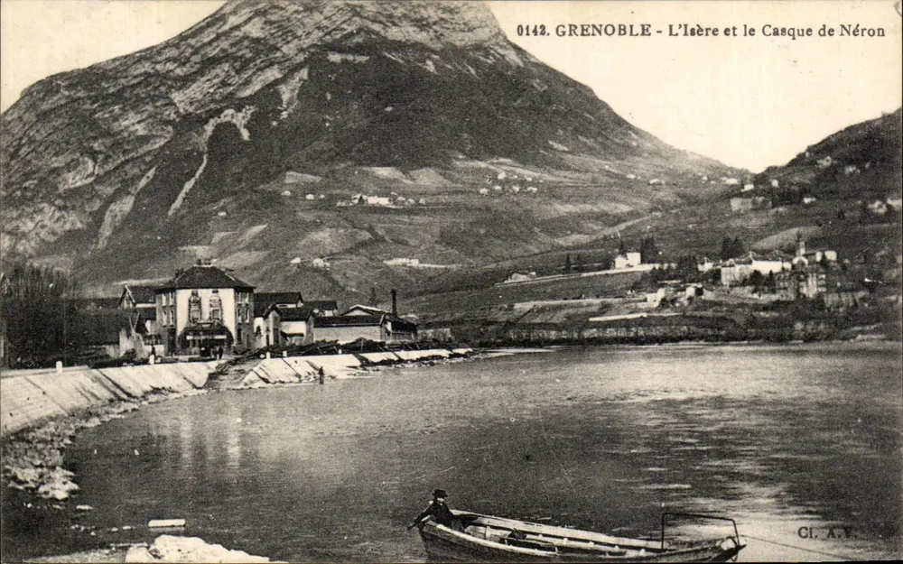 Grenoble - L'Isère et le Casque de Néron — CI.A.V. n°0142 - Frente