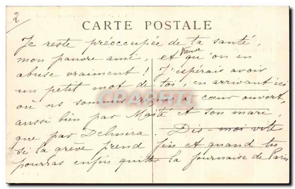 Grenoble - L'Isère et le Casque de Néron — CI.A.V. n°0142 - Verso