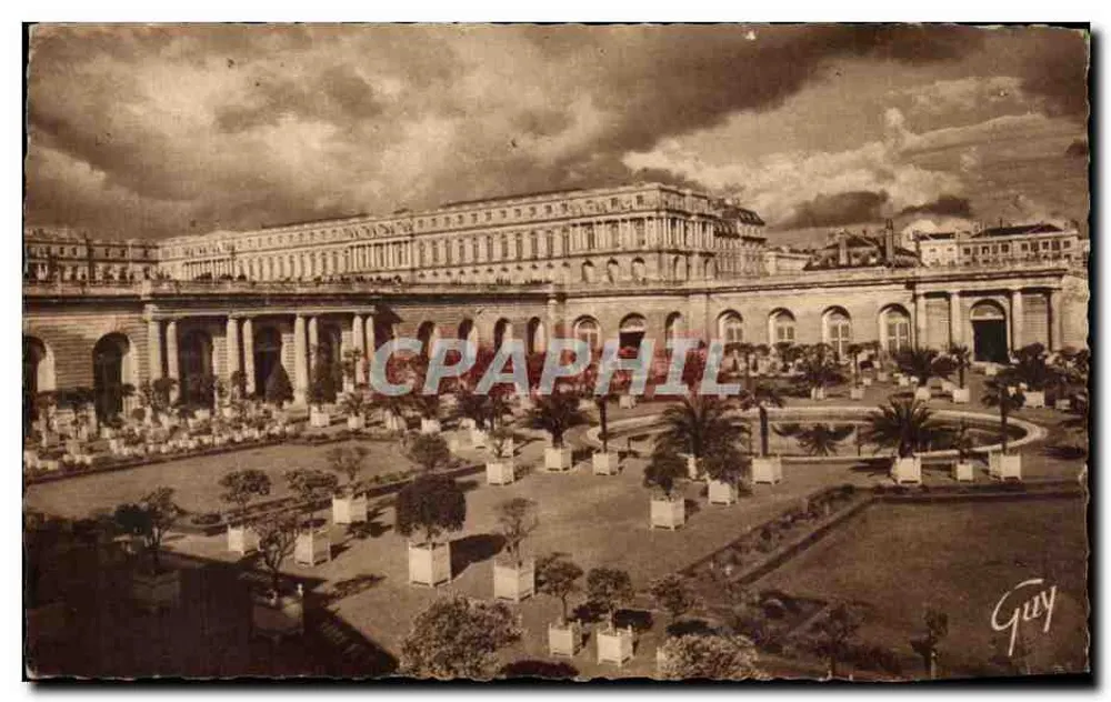 Versailles - Das Schloss - Die Orangerie — André Leconte, Verleger, n° 0112 - Vorderseite