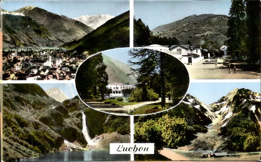 Luchon — allgemeiner Blick — Verlag Arts Photomécaniques, Paris - Vorderseite