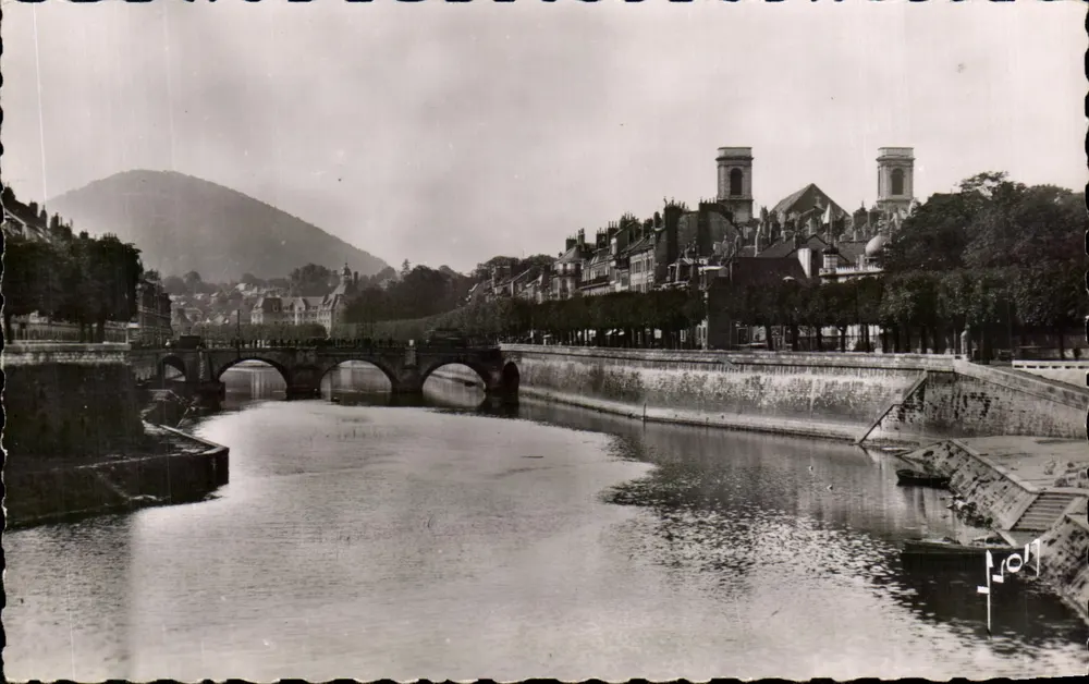 Besançon (Doubs) — Quai Vauban und Brücke Battant — Art Editions Rue Mariel, PARL - Vorderseite
