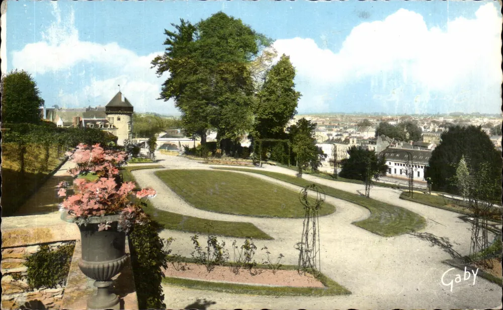 Os Jardins da Perrine — A Valle — Edições Gaby - Frente