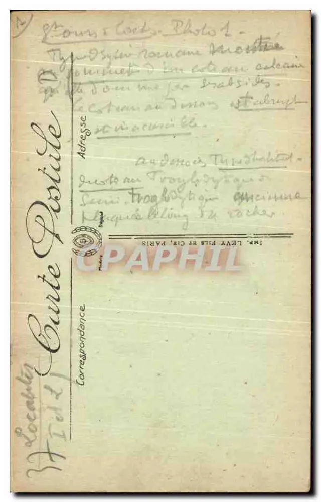 Loches — A Colegiata São Ursinho — A Abside — LL. - Verso