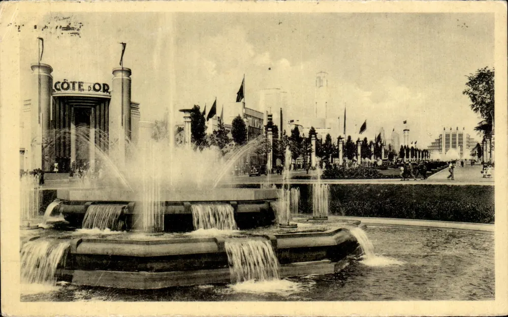 Exposição Universal de Bruxelas 1935 — Vista geral — Edição Nova, Bruxelas - Frente