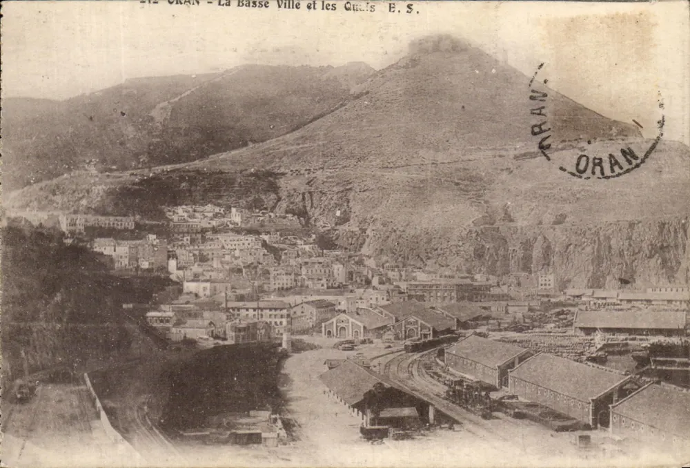 Oran — Die Niedere Stadt und die Ufer E.S. - Vorderseite