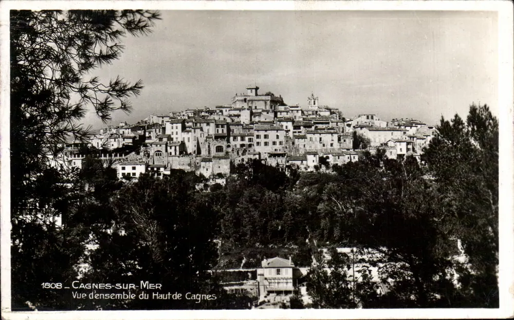 Cagnes-sur-Mer — Vista geral do Alto de Cagnes — Edição St-François-de-Paule - Frente