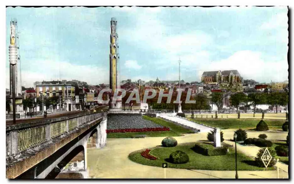 Saint-Quentin — Ansicht vom oberen Brückenteil — Éditions Gahair - Vorderseite