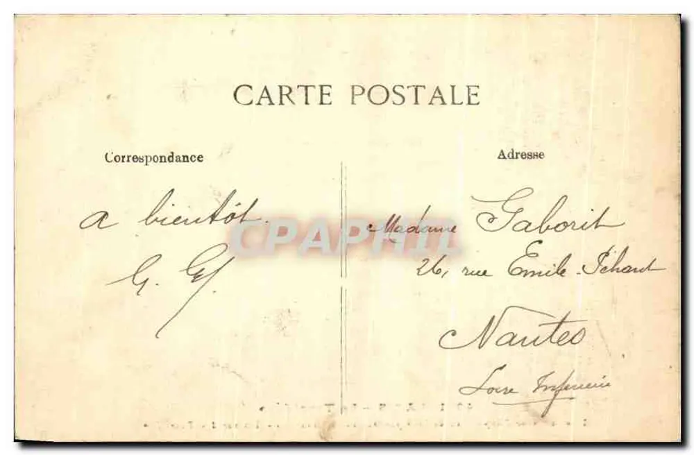 Paris — O Trocadéro — Construído para a Exposição de 1878 por Davioul e Boardais — Altura das Torres 70m - Verso