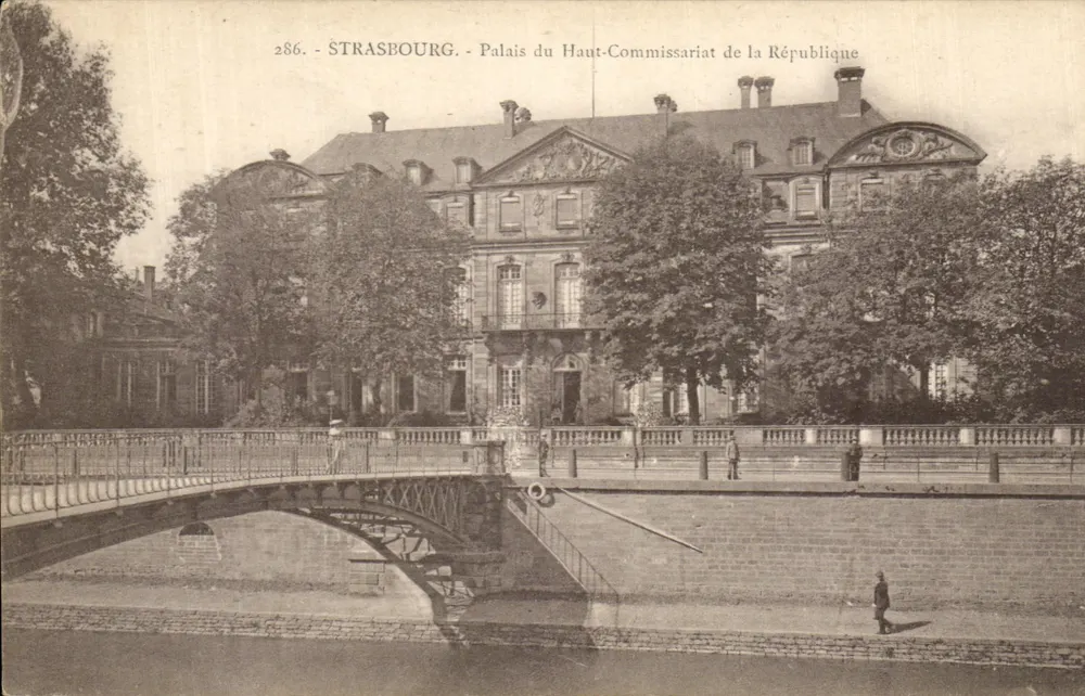 Straßburg - Palais du Haut-Commissariat de la République — anonymer Verlag, Nr. 286 - Vorderseite