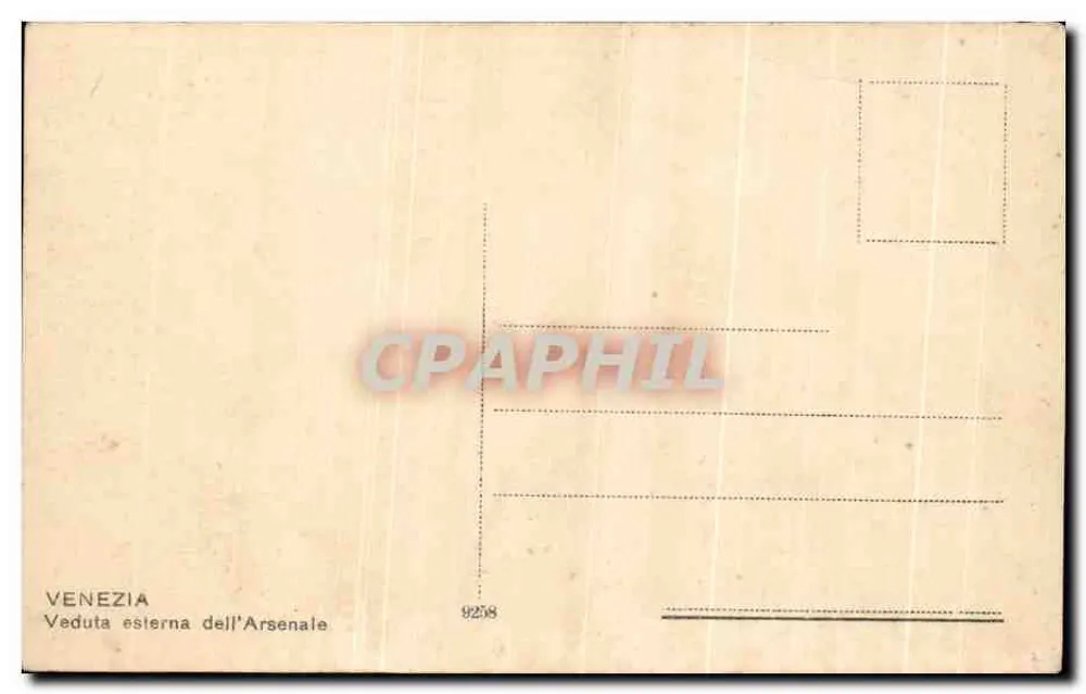 Vêneto — Vista externa do Arsenal — 9258 - Verso