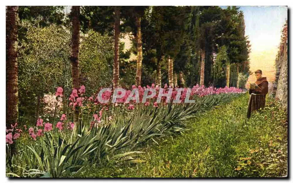 Garten des Franziskanerklosters — Fiesole — Verlag Brunner & C. Coppo - Vorderseite