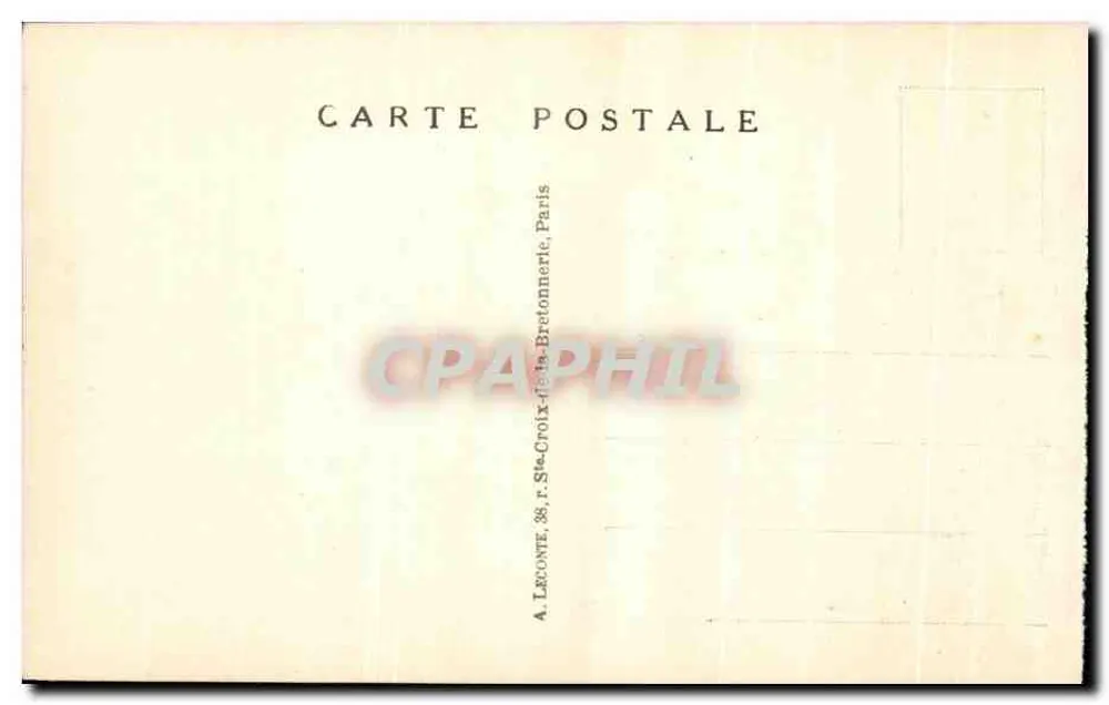 Parijs — Het Grote Paleis — A. L. - Achterkant