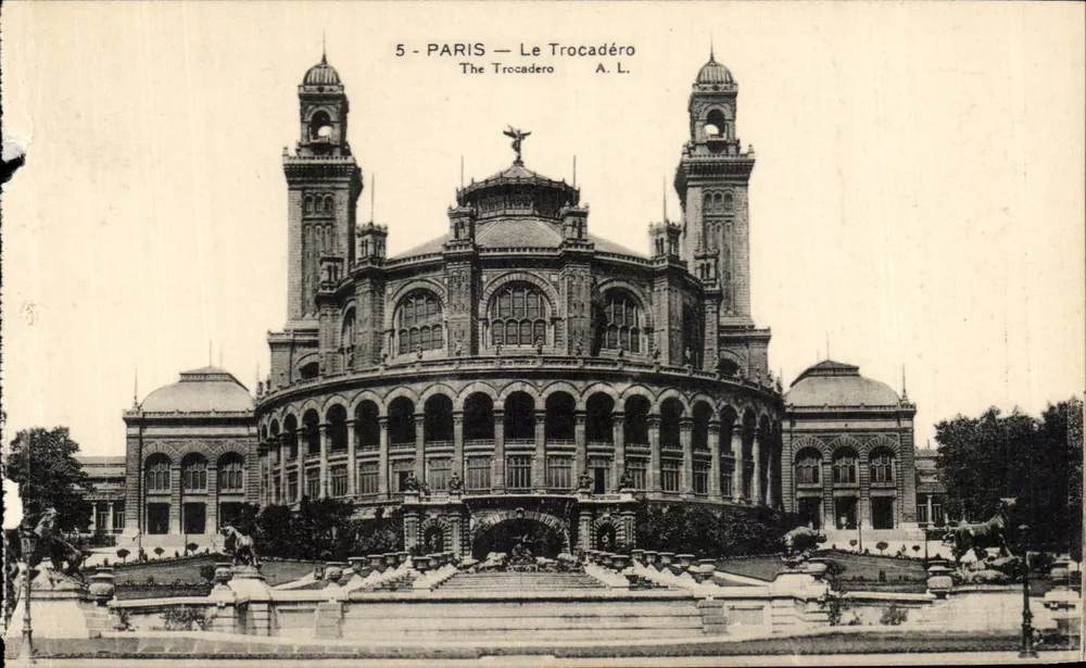Paris — Le Trocadéro — Éditeur A. L. - Awers