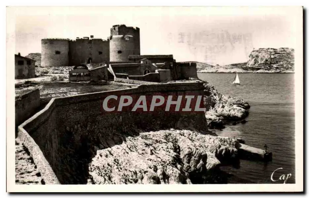 Schloss If — allgemeine Ansicht des historischen Bergfrieds — Edition Schloss If - Vorderseite