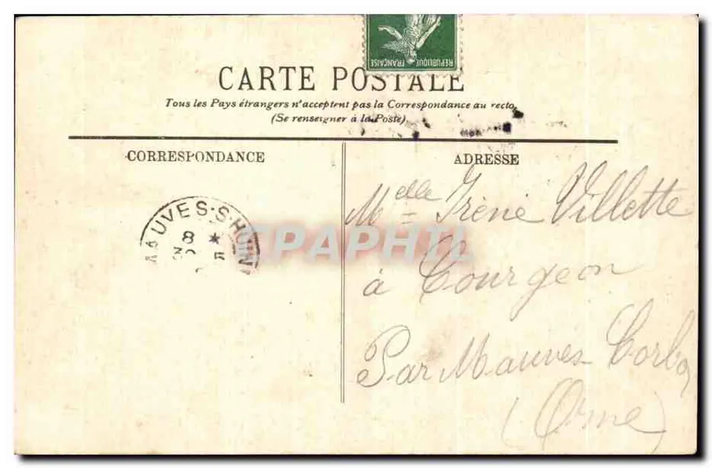 Paris — La Rue Soufflot und der Panthéon — LL. — n°165 - Rückseite