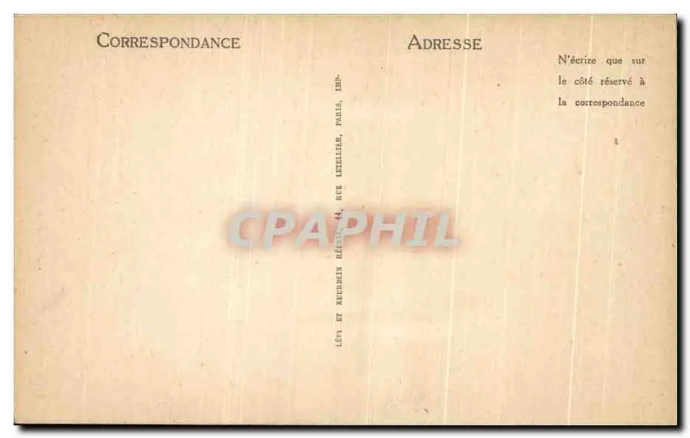 Annecy — O Palácio da Ilha — LL n° 971 - Verso