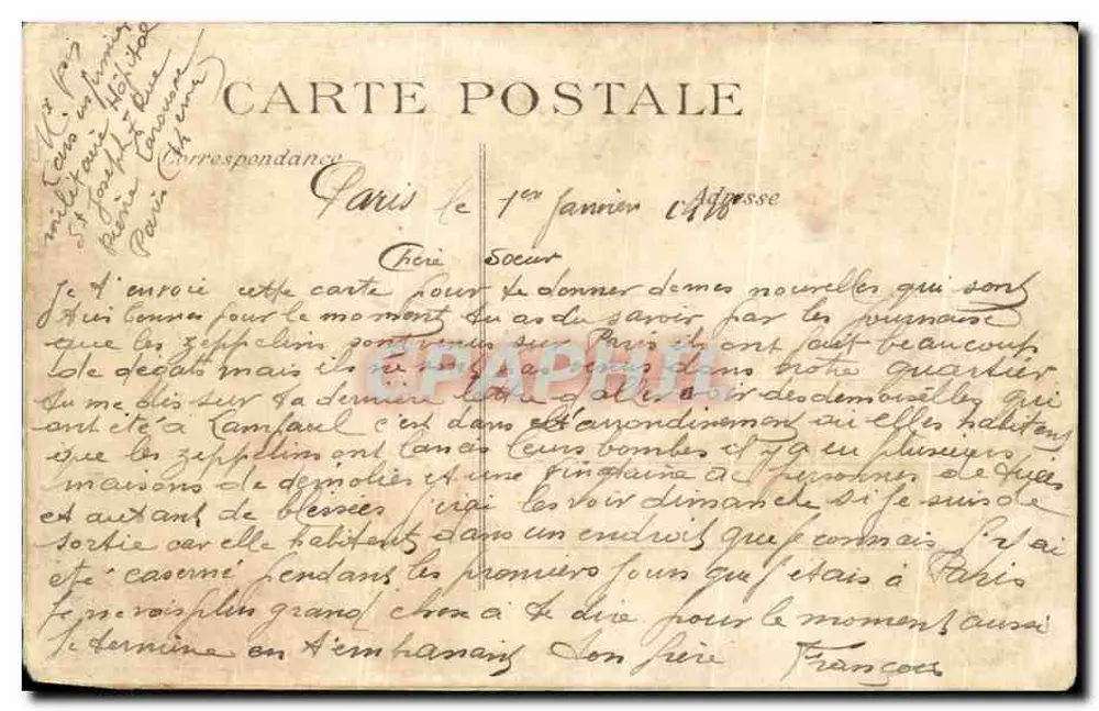 PARIS — Au Luxembourg — Éditeur ELD, n° 4178 - Rückseite