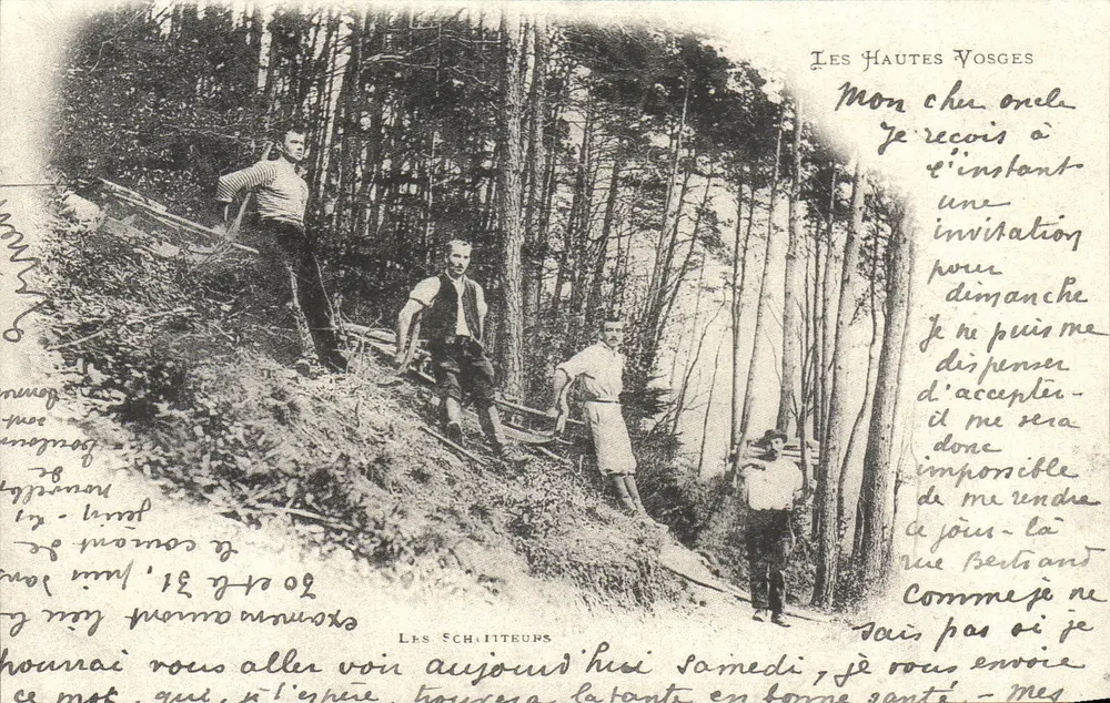 लेस श्लिट्टियर्स — लेस हॉट वॉस्ग्स — एडिटो-सर्विस सीए, श्रृंखला डी2 465 - आगे