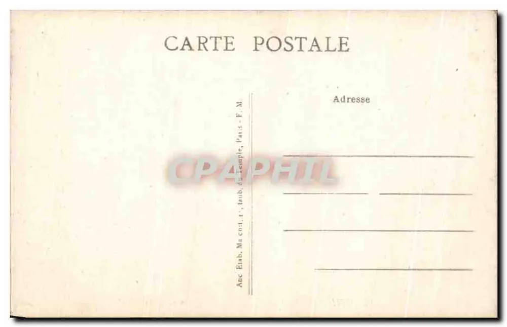Grab von Lo Maton und Moxue Maximon — Tierfriedhof, Asnières-Clichy — E.M. n°042 - Rückseite