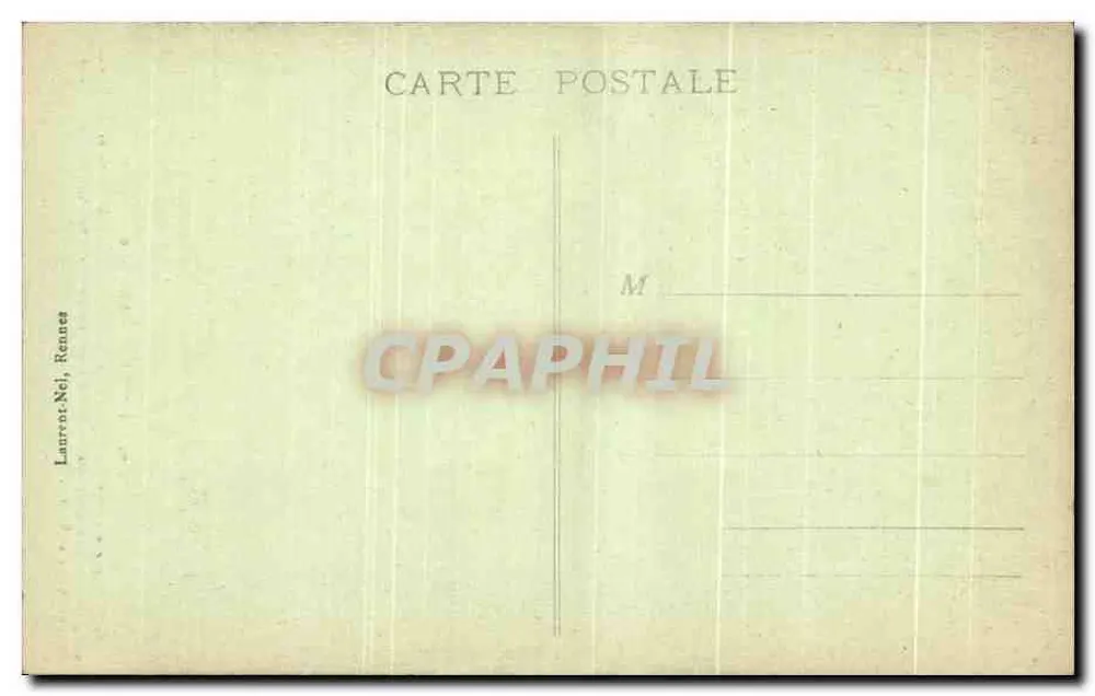 Die Bank - Josselin - Die Basilika - Rückseite