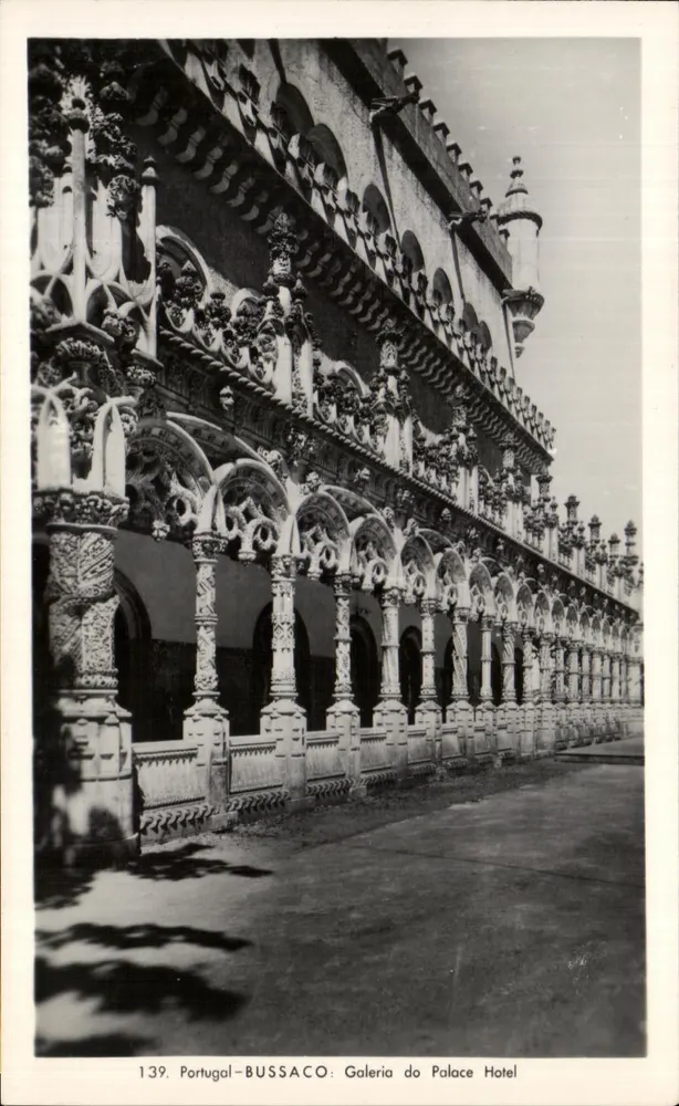 Bussaco — Galeria do Palace Hotel — Verlag nicht sichtbar - Vorderseite