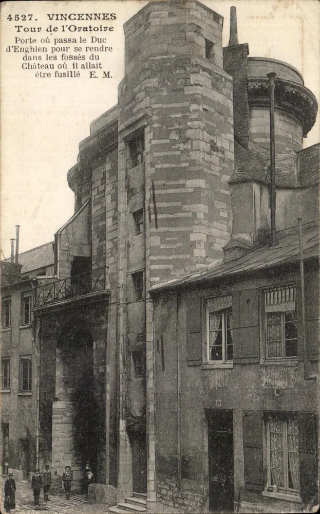 Vincennes — Torre do Oratório — Editor E.M. n°4527 - Frente
