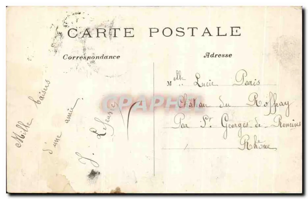 Paris — O Ponte Alexandre III — C.M. n°46 - Verso