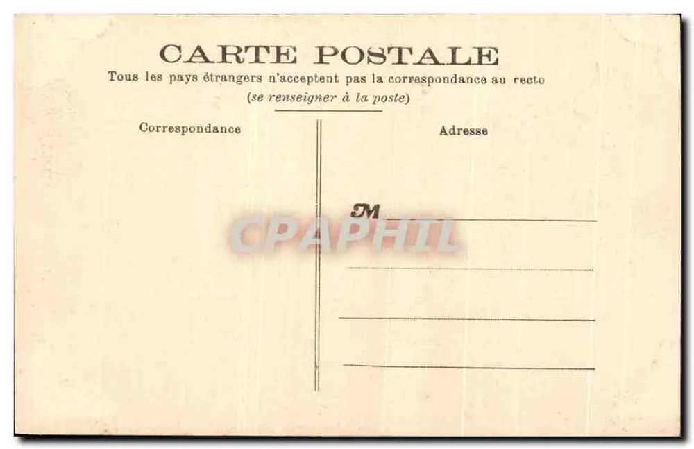 Estátua de Trisonnier de Gueritte — L.P. 41 - Castelo-d'Œno — editor L.P. 41 - Castelo-d'Œno - Verso