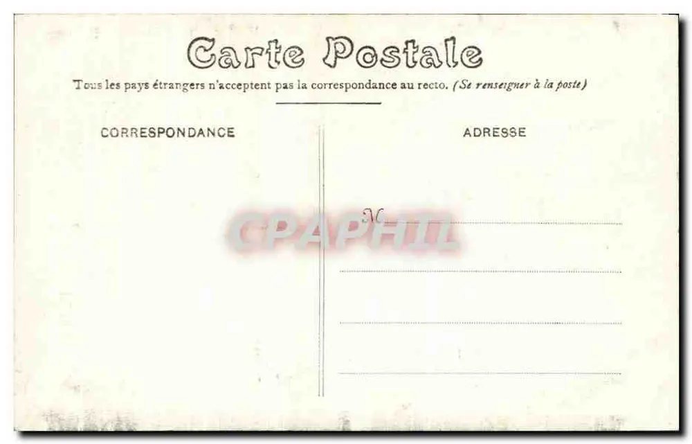 Castelo de Châteaudun — Escada de Honra (século XVI) — G.P. 45 - Verso