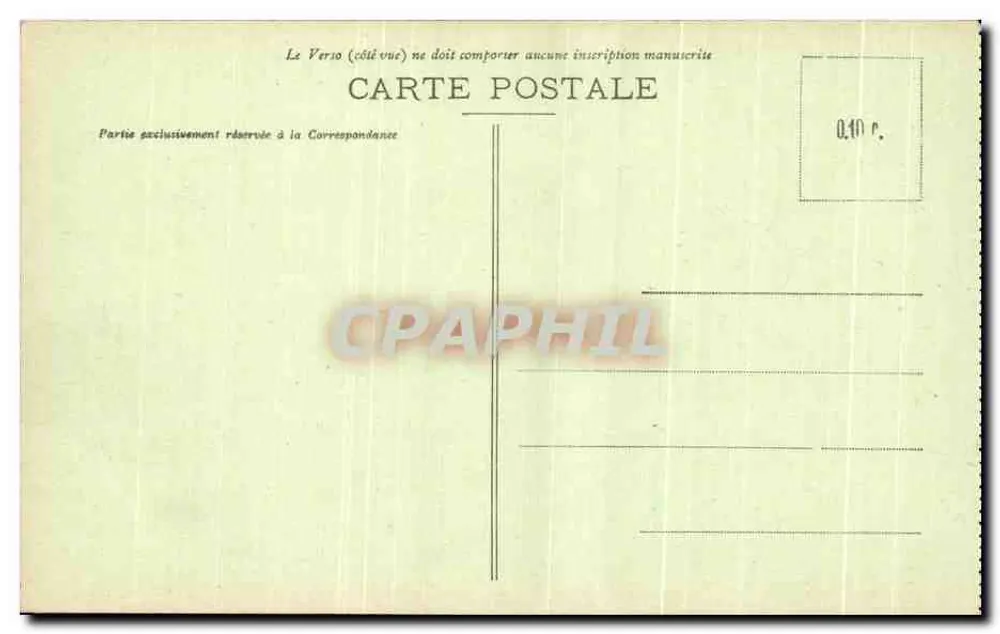 Chartres - Visão geral — G. Forcault, Édit. Breux, n° 104 - Verso