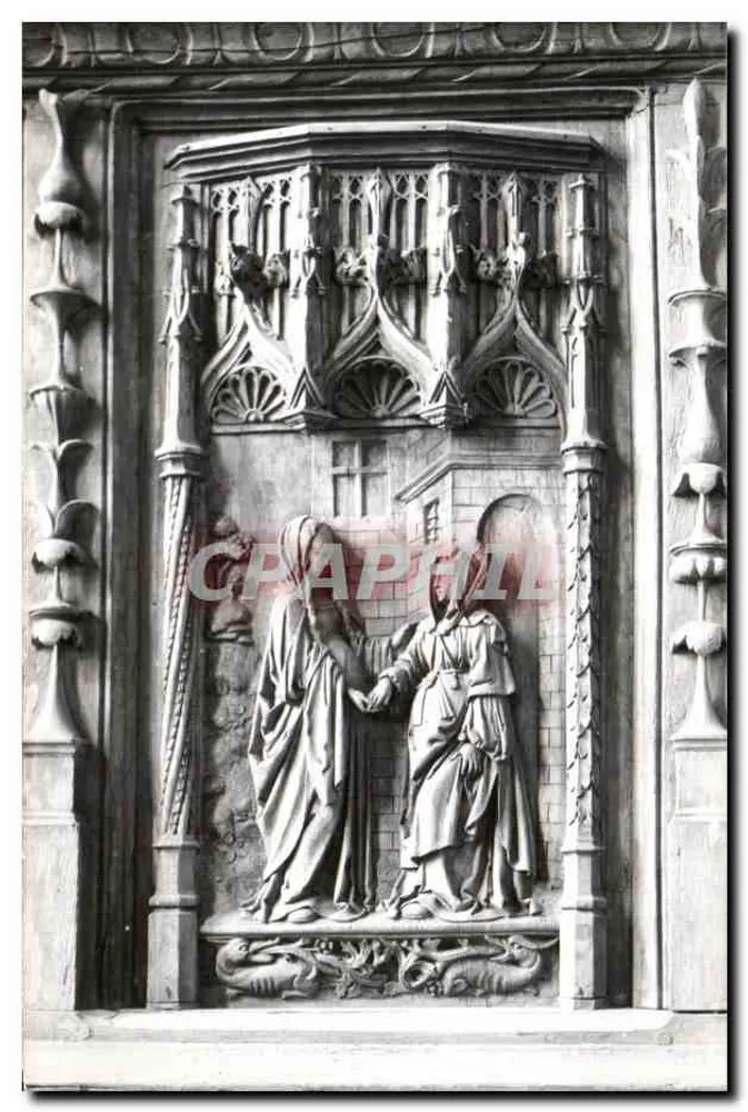 Villemaur-sur-Vanne (Aude) — escultura gótica do século XVI - Frente
