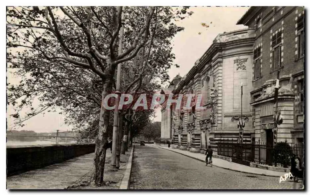 Toulouse (H.-C.) — École des Beaux-Arts — Ansicht des Quais de la Dourade - Vorderseite