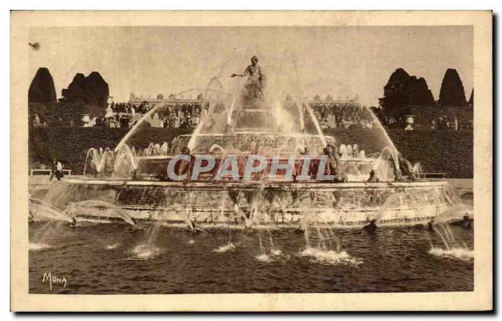 Der Bassin de Latone — Versailles — Verlag Monna, Nr. 320 - Vorderseite