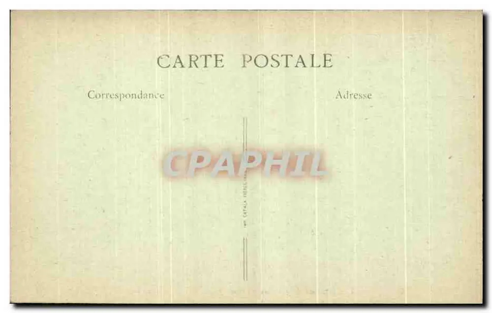Chambéry - Les Charmettes, o Salão — B.F., Paris « Lux » - Verso