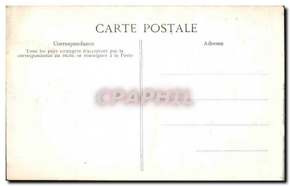 Grenoble — O Hotel de Ville — Coleção Agência Geral - Verso