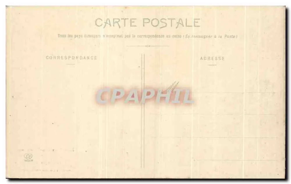 Les Hautes-Pyrénées - St-Sauveur - Termas de Hontalade — Fototipo Labouche Frères, Toulouse - Verso