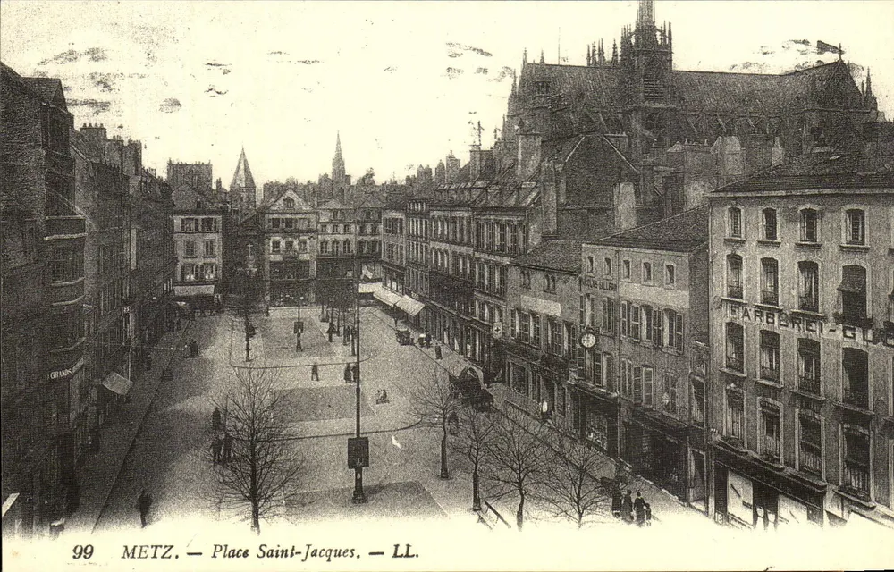 Metz — Praça Saint-Jacques — LL. - Frente