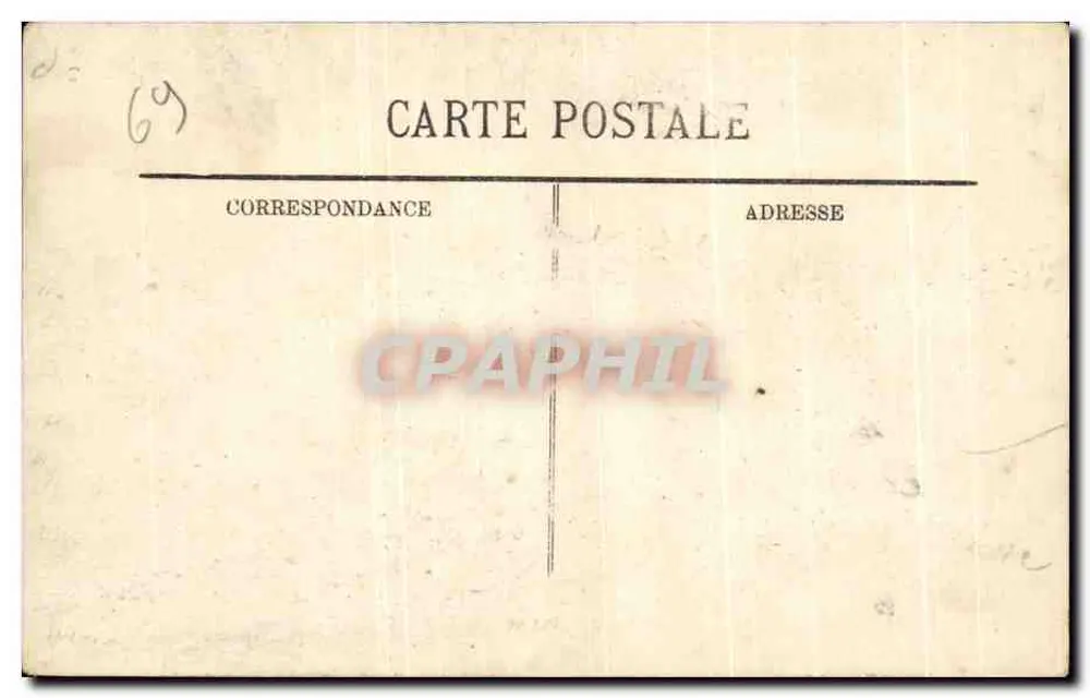 LYON — Der Park der Tête d'Or — Der See und die Überdachte Brücke — n° 173 - Rückseite