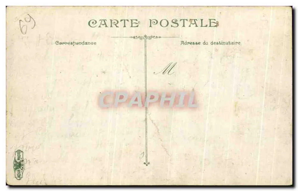 Lyon - Der Park - Die Füchse — L.V. & Cie, Nr. 24 - Rückseite
