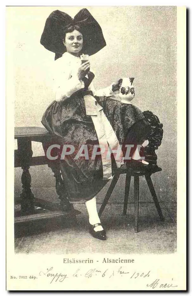 ईल्सासरिन - अल्सासियन — संख्या 7012 डिप. — लूपी & सी, 1904 - आगे