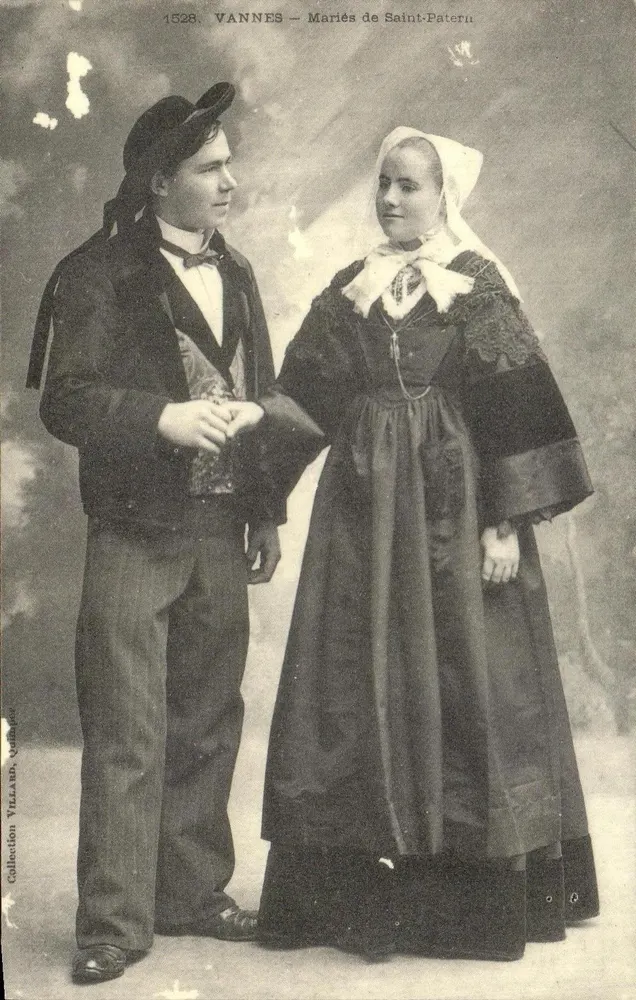 VANNES — Casados de Saint-Patern — Coleção Villard, n°1528 - Frente