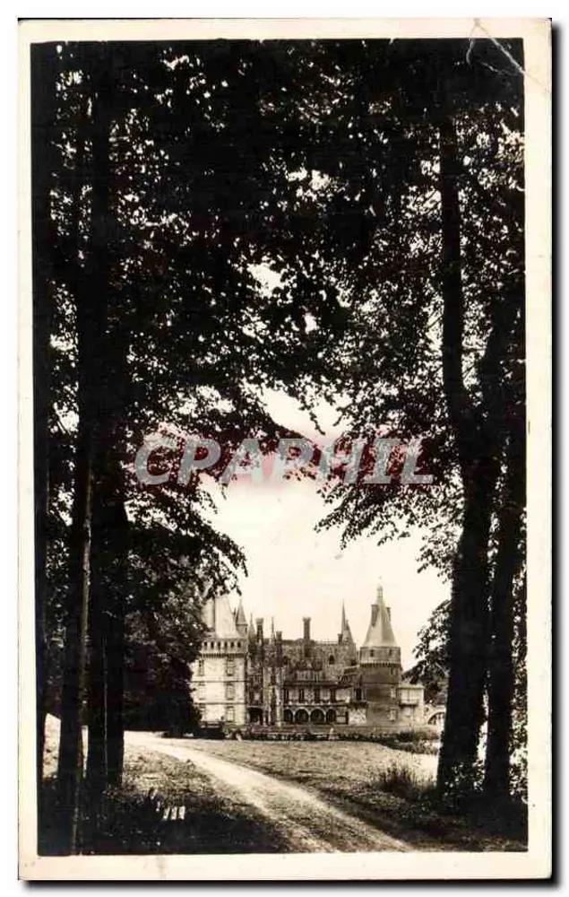 Schloss Maintenon — Ansicht aus der Avenue Racine — Édition Frémion, Laroze - Vorderseite