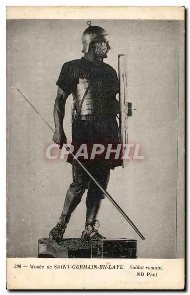 Museum von SAINT-GERMAIN-EN-LAYE — Römischer Soldat — ND Fotografie n°396 - Vorderseite